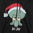 thumbnail image 2 of Spongebob Squarepants Squidward Christmas Joy Unisex Adult Pull-Over Hoodie, 2 of 5
