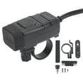 thumbnail image 2 of Cargador USB para motocicleta NikouMX con funcionalidad inteligente y doble manillar, 2 of 8