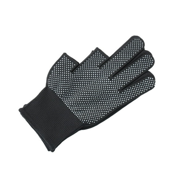 1 Pair Sports Gloves Fingerless Anti-slip Sun Protection Polyester Open Finger Fishing Tea Picking Gloves Outdoor Sports-One Size,A