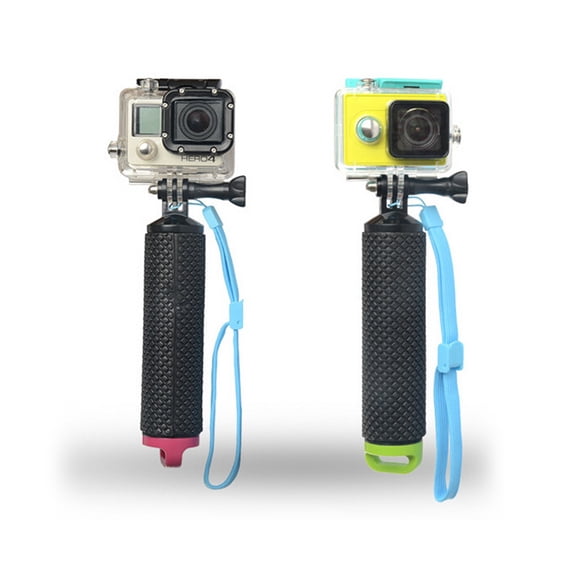 HEMOTON Floating Sports Camera Rod with Comfortable Silicone Handle for Snorkeling and Underwater Photography, Green