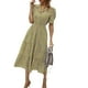 thumbnail image 4 of Txlixc Vestido de manga corta femenino con solapa impresa en flores Txlixc  moda, 4 of 9