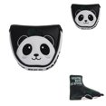 thumbnail image 3 of Golf Blade Putter Cover Golf Putter Headcover PU Fabric + Plush For Golf Large Semicircular L-shaped Rod Head Cover 1 / 2 Pcs, 3 of 9