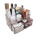 thumbnail image 2 of Amdohai Organisateur de Maquillage en Acrylique, Tiroirs de Rangement pour Cosmétiques, Maquillage et Bijoux, Présentoir, Boîte à 2 Tiroirs, Élégant et Gain de Place pour Rouges à Lèvres, Pinceaux de Vernis à Ongles, 2 of 8