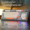thumbnail image 3 of Teclado para juegos con cable, tacto mecánico, para deportes electrónicos, luminoso, para ordenador de escritorio, oficina, hogar, teclado USB, 3 of 4
