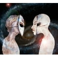 thumbnail image 2 of Wiley, Marta 22x20 White Modern Wood Framed Museum Art Print Titled - Hybrid I, 2 of 4