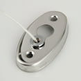 thumbnail image 3 of 2.8 Meter Retractable Nylon Wire Laundry String Adjustable Round Rope Stainless Steel Base without Pulley for Hotel Bathroom, 3 of 7
