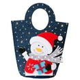 thumbnail image 2 of Christmas Gift Bags Cartoon Tote – Holiday Candy Bags with Handles, Reusable Santa Claus Snowman Reindeer Party Favor Bags for Kids, Treat Bags for Xmas Gifts, Goodie Bags & Holiday Decorations, 2 of 3