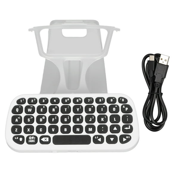 Teclado P, teclado para PS5 Gamepad inalámbrico Bluetooth Chatpad accesorios de controlador rendimiento sólido