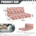thumbnail image 7 of XYZCANDO Heart Dog RV Dinette Cushion Covers Stretchable Couch Cushion Covers RV Accessories for Inside 2 Seat Couch Cover Sofa Covers Washable Loveseat Slipcovers Valentine's Day Camper Decor Pink, 7 of 7