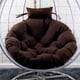 thumbnail image 1 of Cojines suaves para silla colgante, cojín para asiento de columpio, textil para el hogar, jardín, interior, exterior, decoración de balcón Fivean unisex, 1 of 2