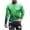 Green, variant on Qingpeng 3D Graphic Printing Pullover for Men Casual Long Sleeve Crewneck Shirts Plus Size Slim Fit Workout Tops Streetwear
