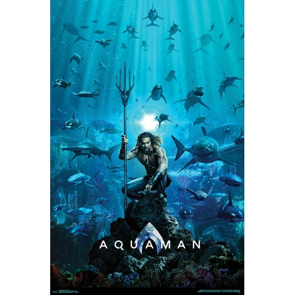 DC Comics Movie - Aquaman - One Sheet Wall Poster, 22.375" x 34"