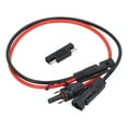 thumbnail image 3 of Solar Panel To SAE Adapter Cable, Dustproof SAE PV Connector Cable PVC Copper Low Power Loss 10AWG 0.60m  For Solar Devices, 3 of 8