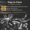 thumbnail image 3 of Shcazhcx Dual Blades 178 lbs/hr Electric Ice Crusher, 300W Ice Shaver, 2200 RPM Shaved Ice Machine with Extra Blades and Ice Pick for Home and Commer, 3 of 9