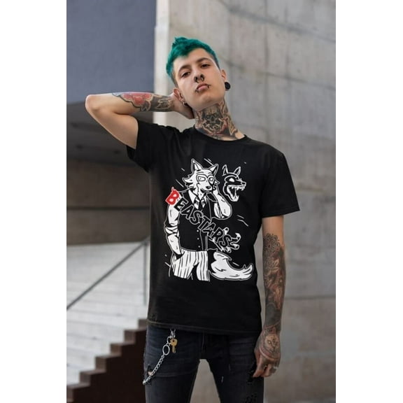 UNISEX - Anime Beastars Tshirt, Manga Lover Shirt, Graphic Tee, Otaku Ropa, Clothing Merch Gift