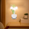 thumbnail image 4 of 100Fens Light Control Leaf Light LED Color Changing Night Light US Plug, 4 of 4