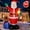 Santa Claus, variant on DAKIMOE 6 FT Christmas Inflatable Santa Claus with Big Gift Bag Christmas Outdoor Decor, Blow Up IP44 Weatherproof Xmas Decorations for Garden Patio Lawn Home Indoor Winter Holiday Party