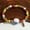 A2, variant on Lucky Cat Bracelet Colorful Beaded Chinese Style Ceramics Cat Pendant Bracelet-A5
