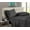Black, variant on Satin Stripes Bedsheet