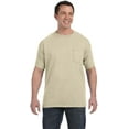 thumbnail image 2 of Hanes T-Shirt à Poche pour Hommes Sans Étiquette, 2TG, Sable, 2 of 8