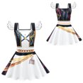 thumbnail image 6 of Halloween Popular Singers Idol Cosplay Costume, Stage Role Play Full Set Performance Outfit, Includes Dress with Bag, Fancy Cosplay Dress Up for Halloween Birthday Gathering, 100(2-3 Years), 6 of 9