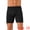 Black, variant on DARING DIVA Men's Lightweight Solid Color Soft Stretch Open-fly Boxer Briefs 28 Black