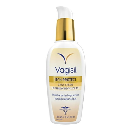 Vagisil Itch Protect with Prebiotic Oatmeal Moisturizing Daily Crème, 2 oz.