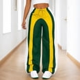 thumbnail image 2 of JIAYUE Women's Pants Ankle Length Elastic Waist Comfortable Loose Fit Trousers With Drawstring For Home Wear Travel Casual Bottoms For Women, 2 of 6