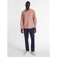 thumbnail image 2 of George Men's Poplin Shirt with Long Sleeves, Sizes S-3XL, LT-4XLT, 2XB-6XB, 2 of 5