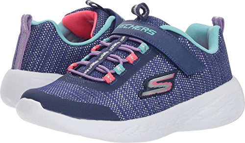 Skechers Kids Girls' Go Run 600-Sparkle Runner Sneaker, Nvmt, 3.5 Medium US Big Kid Skechers Kids Girls' Go Run 600-Sparkle Runner Sneaker, Nvmt, 3.5 Medium US Big Kid