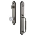 thumbnail image 2 of Grandeur Arccgrver_Esetd_Na Arc Solid Brass Rose Dummy Full Plate "C" Grip Handleset -, 2 of 5