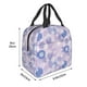 thumbnail image 3 of Easygdp Winter With Snowflakes Bolsa Térmica Premium - Tela Oxford Impermeable, Gran Capacidad, Bolsillo Frontal, Unisex para Trabajo, Escuela, Actividades al Aire Libre y Picnics, 3 of 8