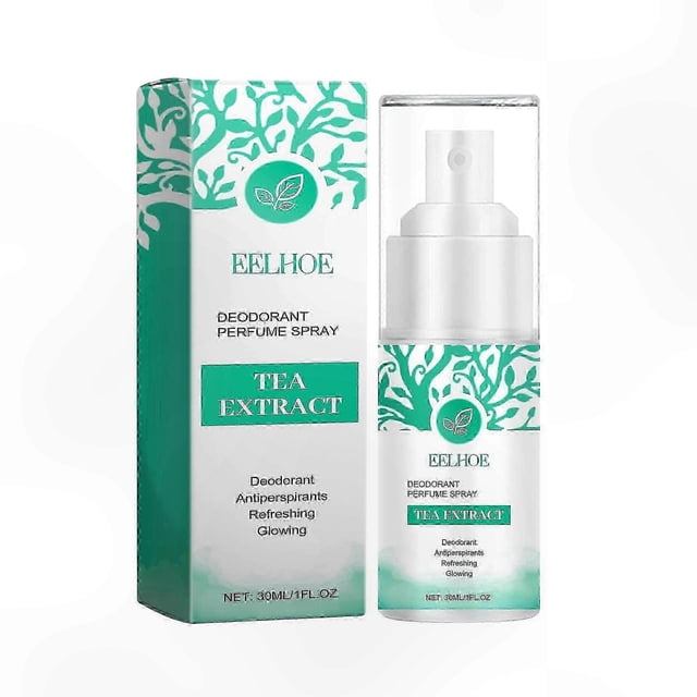 Fresh Green Tea Deodorant Spray for Women, Long-Lasting Antiperspirant Protection, Natural Scent for Underarm Freshness