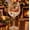 Elk, variant on Handcrafted 3D Christmas Wine Glass Collection, 6 Festive Holiday Designs, Decorative Stemmed Goblets for Christmas Parties, Dinners and Gifts