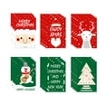 thumbnail image 1 of Serie de 24 tarjetas navideñas, juego de tarjetas de felicitación navideñas con pegatinas de sobre, 1 of 5