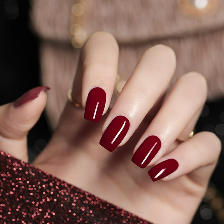 Red nails deals