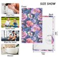thumbnail image 6 of Yayeee 100% Cotton Hand Towels for Bathroom 16" x 28" Soft Absorbent Kitchen Towel, Colorful Art Flowers, 6 of 7