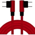 thumbnail image 1 of Cable Tipo USB-C VentDepot 60W 3m Speed Red 3LL 1Pza 3m USB-C Recto a 90° Rojo Rápida 60W 3A, 1 of 1