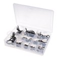 thumbnail image 1 of LOVIVER 90Pcs Sea Boat Fishing Rod Guides Top Tips Pole Rod Eye Rings with Clear Box, 1 of 8