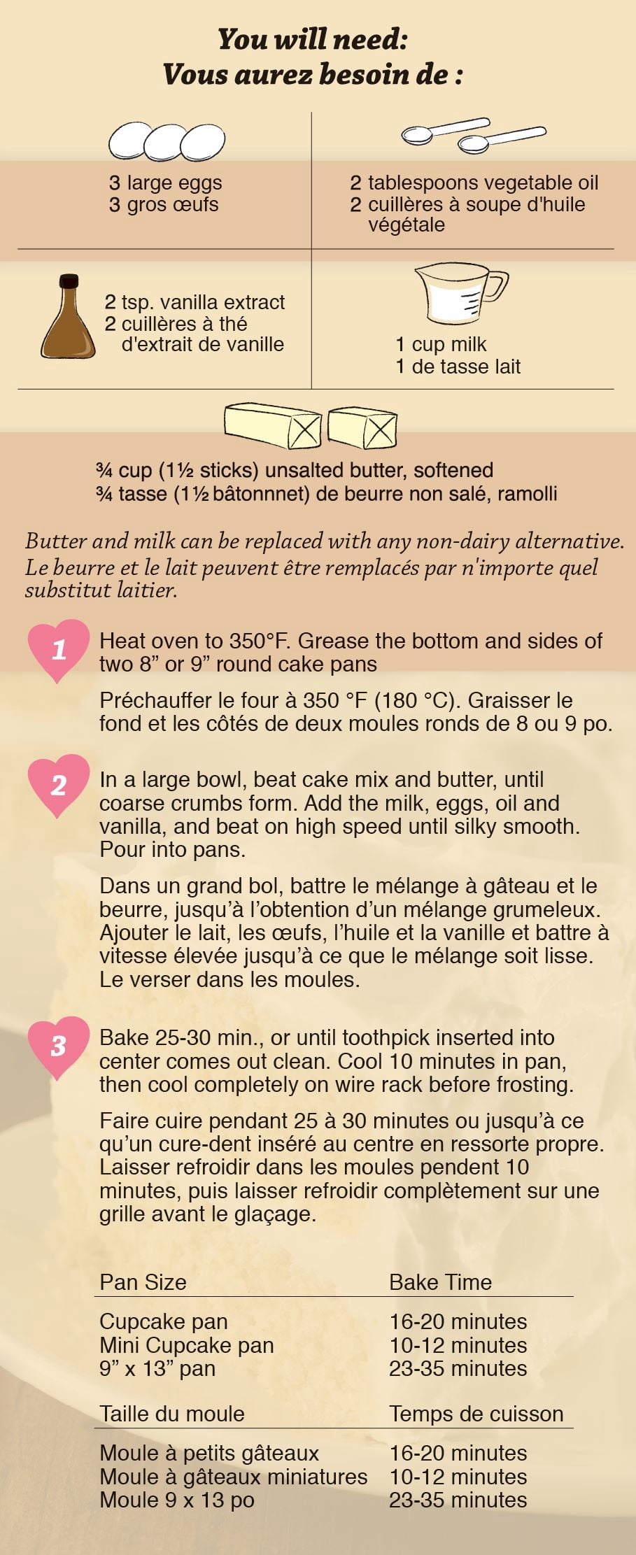 XO Baking Co. Verified Non-GMO & Gluten Free Vanilla Cake Mix, 19 oz Box
