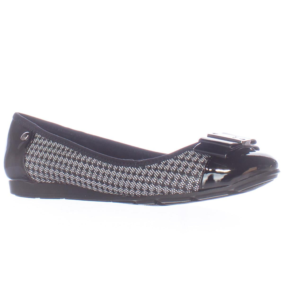 anne klein flats with bow