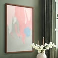 thumbnail image 5 of Blushing Abstract I Framed Print in Brown Solid Wood Framed Print No Nail Hanging, 5 of 6