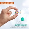 thumbnail image 2 of Bouncy Balls Bedwina, paquete de 250 bolas Hi Bounce, 27 mm, para niños, 2 of 6