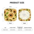 thumbnail image 6 of Uemuo Sunflowers Pattern Waterproof Square Couch Cushion Covers, Magic Sofa Covers Washable, Stretch Sofa Seat Cushion Slipcovers, 6 of 9