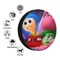 thumbnail image 6 of Lsque inside out 2 Pattern Tire Covers - Tough Tire Wheel Protector for Truck, SUV, Trailer, Camper, RV - 14 inch, 6 of 7