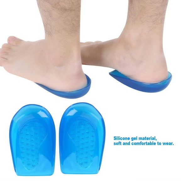 HERCHR Silicone O/X Leg Correction Insoles Foot Orthotic Arch Support Gel Shoes Insert Pads Heel Cup