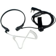 Retevis Throat Mic Covert Acoustic Tube Headset PTT for Kenwood/Retevis H-777/ Quansheng/Wouxun/TYT/Baofeng UV5R 888S 2