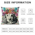 thumbnail image 5 of Nawypu  Easter Pillow Covers Poodle Throw Pillowcase Easter Eggs Home Sofa Bedroom Cushion Case Seasonal Dog Farmhouse Decorations, 5 of 5
