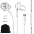 thumbnail image 1 of Auriculares Samsung AKG originales USB tipo C con micrófono Whi, 1 of 6