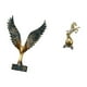 thumbnail image 5 of Estatua de la casa,Estatua de ala hecha a mano,artesanía de resina para cafetería,Figura de escritorio,Estante de estatua de caballo para escritorio,oficina,decoración del hogar,Figura, 5 of 8